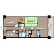 スカールTAKATAの間取図