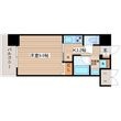 ブリリアンクラス河原町の間取図