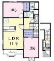 グレース・AKI壱番館の間取図