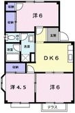エルディム落合南Bの間取図