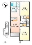サンガーデンⅡの間取図