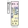 エクセレントＳの間取図