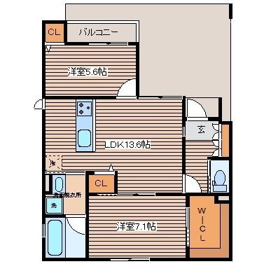 拡大写真：S373 1階101の間取り