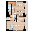 ラヴェール横川の間取図