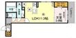 campanella舟入南の間取図