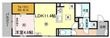 campanella舟入南の間取図