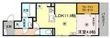 campanella舟入南の間取図