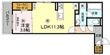 campanella舟入南の間取図