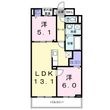 サンリットⅡの間取図