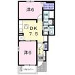 若葉Fの間取図