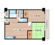 ハーシオンフルタⅡの間取図
