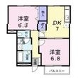 フォレストサイドⅡ番館の間取図