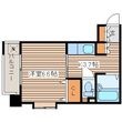 シャルマンハイムK2の間取図