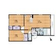 VILLA CITY C棟の間取図