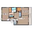 AsukaB棟の間取図