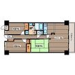 シーブリーズ東原壱番館の間取図