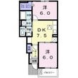 クローバーＭの間取図