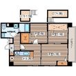 グランドポレストーネ東平塚の間取図