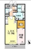 エリタージュの間取図