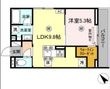 D-ROOM庚午中の間取図