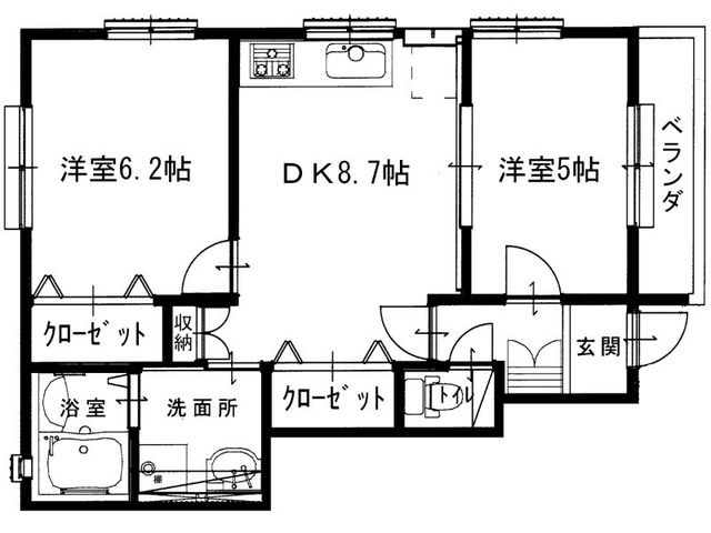 拡大写真:エスペランサ広野7号地 1階1の間取り