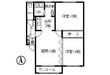 リッチハウスBの間取図