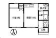 新通6丁目4番地4貸家の間取図