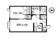 クレールハイムの間取図
