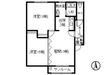 リッチハウスAの間取図