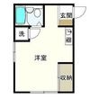 ヒルサイドプリンセスの間取図