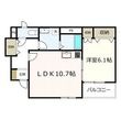 シーパレスAの間取図