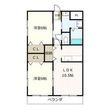 ヴィラ長良の間取図