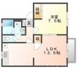 備前市伊部の間取図