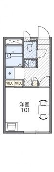 高梁市落合町近似の間取図