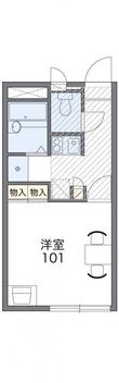 高梁市落合町阿部の間取図