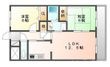 岡山市中区桑野の間取図