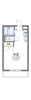 倉敷市中庄の間取図