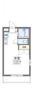 倉敷市中庄の間取図
