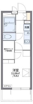 倉敷市中庄の間取図