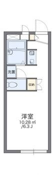 倉敷市笹沖の間取図