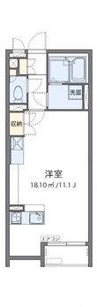 高梁市落合町阿部の間取図