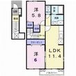 久米郡美咲町原田の間取図
