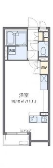 高梁市落合町阿部の間取図