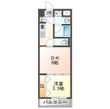 ファステート大阪マジョリティの間取図