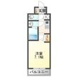 プレサンスOSAKA姫里エンファシスの間取図