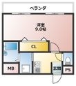 サンコークレアールの間取図