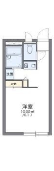 レオパレスシャルマンの間取図