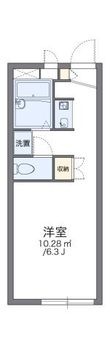 レオパレスプラムIの間取図