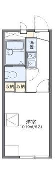 写真:レオパレスAngels 2階213の間取図