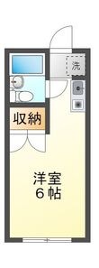国分寺市東恋ヶ窪6丁目の間取図